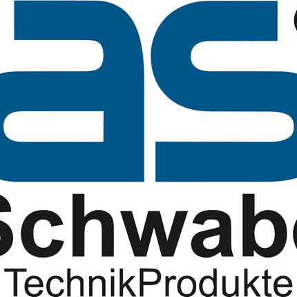 AS-SCHWABE CEE-Wanddose 32 A 400 V Steckerstellung 6 h IP44 mit Schutzkontaktsteckdose