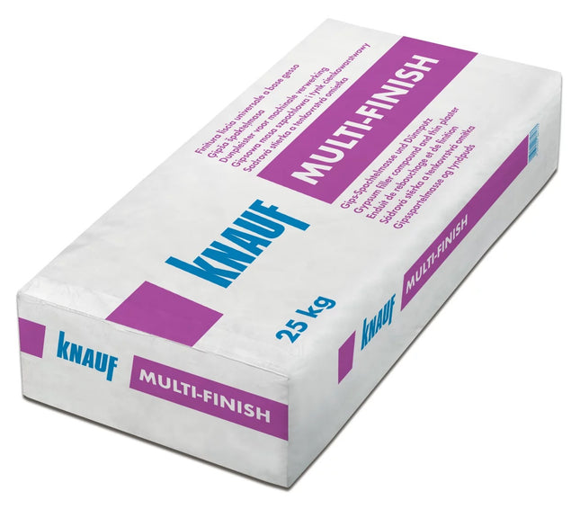 Knauf Multi-Finish Gips-Spachtelmasse und Dünnputz