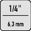 PROMAT Kombigewindebohrer-Satz DIN 3126 M3-M10 7-teilig HSSG in Kunststoffkassette