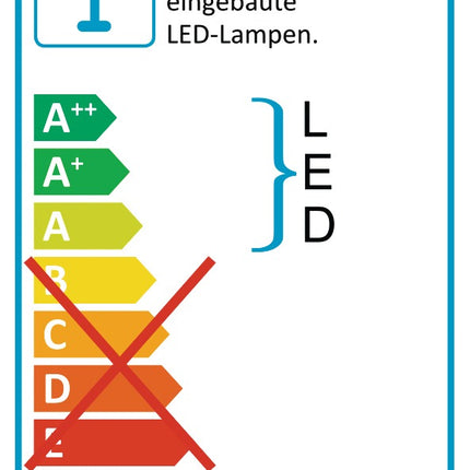 HEDI LED-Arbeitsleuchte 6 W mit Vergrößerungslupe, 550 lm, 6000 K, 3 m Kabel