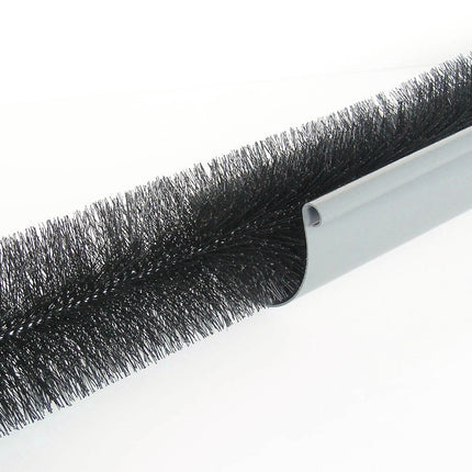 Rinnenraupe 100-125 mm, 1,2 m, schwarz – Laubschutz für Dachrinnen NW 100/125 – PROTEKTOR