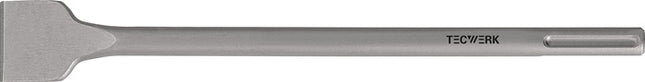 Spatmeißel L.300mm Schneiden-B.80mm SDS-max TECWERK – hochwertigem Spezialstahl, Länge 300 mm, Länge 375 mm