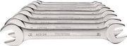Doppelmaulschlüssel-Satz 12-teilig SW6-32 mm CV-Stahl verchromt