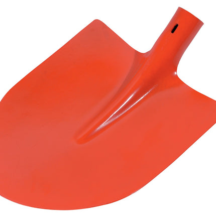 Frankfurter Schaufel Gr. 5, 290 x 270 mm, mit Aufbug, rot pulverbeschichtet