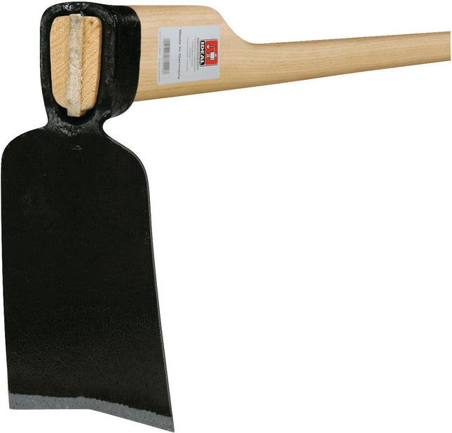 Rheinische Hacke geschmiedet 185x85x110mm mit Eschenstiel 1350mm IDEAL – 700 g