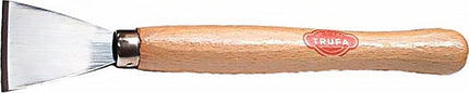 TRUFA Entrostungsspachtel fein poliert, 50 mm, Holzheft rund