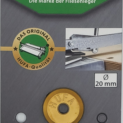 HUFA Schneidrädchen D20xB5,0xS3,0mm mit Titanbeschichtung