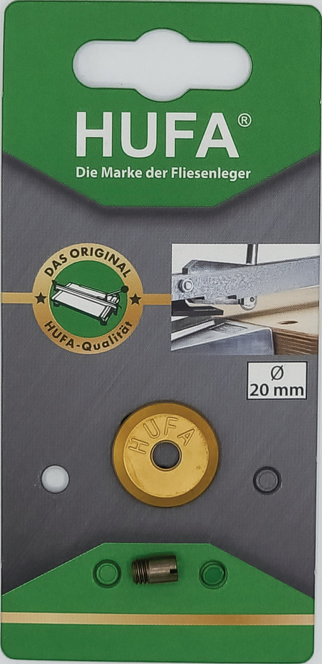 Schneidrädchen 20 × 5 × 3 mm mit Titanbeschichtung