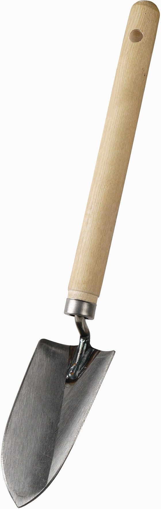 FREUND VICTORIA Blumenkelle 160x70 mm mit Eschen-Kurzstiel – Stahlkopf geschliffen und lackiert, Länge 160 mm