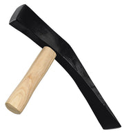 Pflastererhammer Rheinische Form mit Eschenstiel