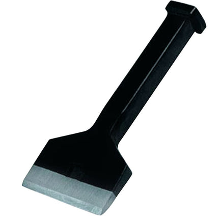 Chariereisen 100 mm mit Scheide und Schlagkopf, verzinkt, von IDEAL – Geschmiedet gehärtet, Breite 100 mm