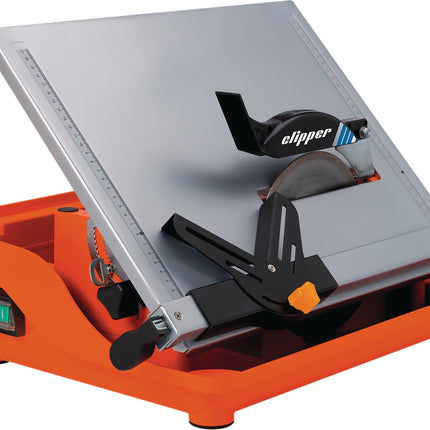 CLIPPER Fliesenschneidmaschine TT 200 EM, 800 W, max. 200 mm Scheibendurchmesser, Tisch 460x360 mm – NORTON