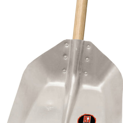 IDEAL Hallenser Randschaufel FAVORIT Größe 9 380 x 380 mm Aluminiumblech
