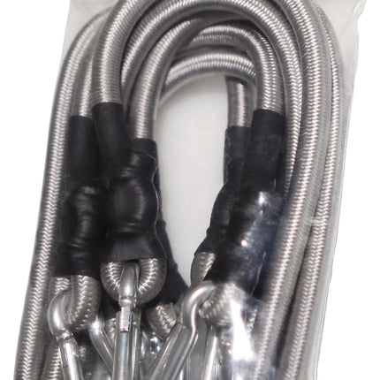 WINDHAGER Expanderseil-Set 4 Expander und 8 Karabiner, 70 cm – Karabinerhaken an beiden Enden