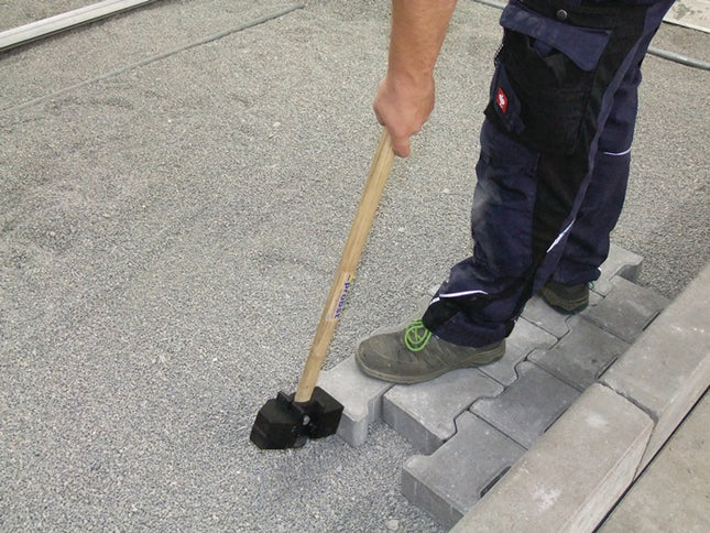 Gummihammer GH ERGO mit 1000 mm Stiellänge, schwarz – PROBST