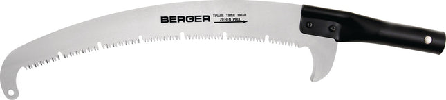 BERGER Aufsatzsäge ArboRapid, 575 mm, für Teleskopstangen – 365 g, Passend alle, impulsgehärteten Spitzen auf Zug
