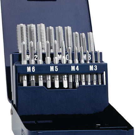 Gewindebohrer-Satz DIN 352 M3-M12 21 teilig HSS PROMAT