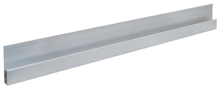 Alu h-Kartätsche mit Verstärkungswulst Aluminium 1,6 mm