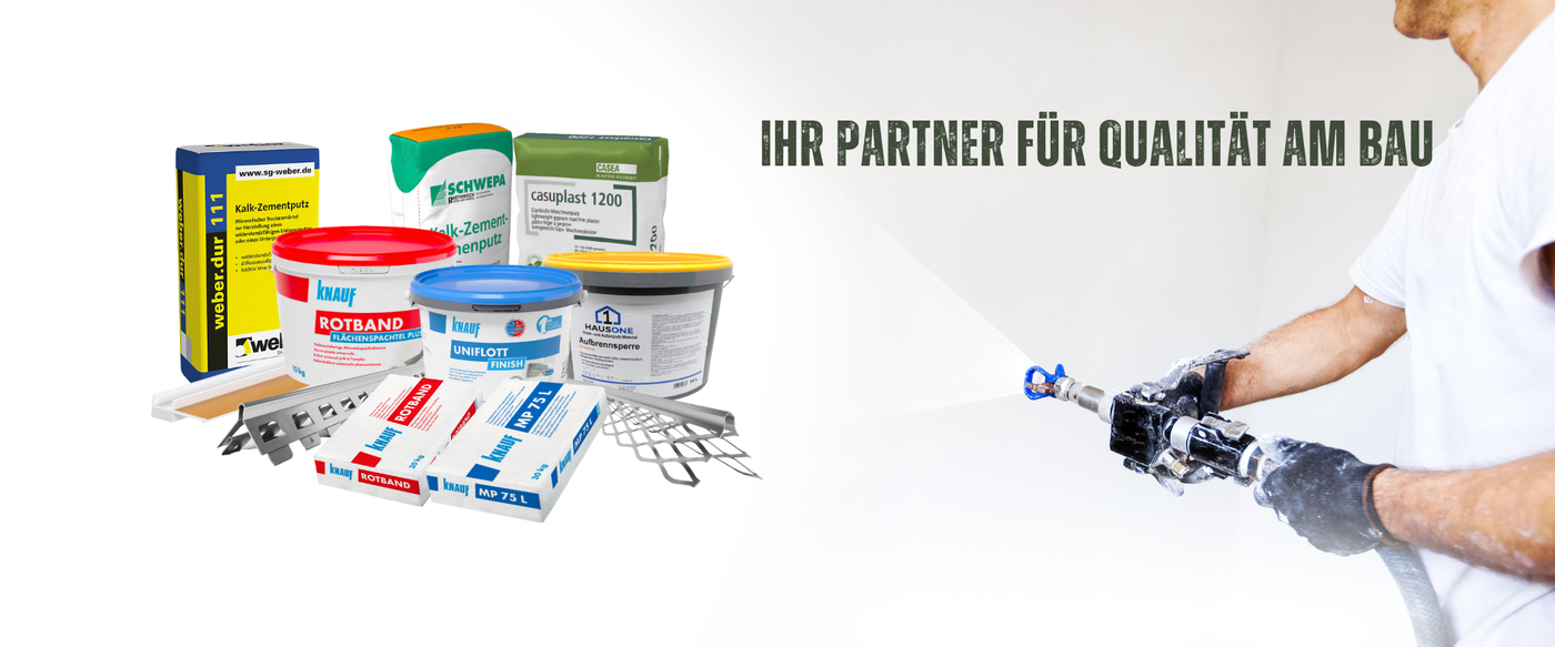 Putzprofile für präzise Kanten und saubere Putzarbeiten – hochwertige Profile für Innen und Außen.