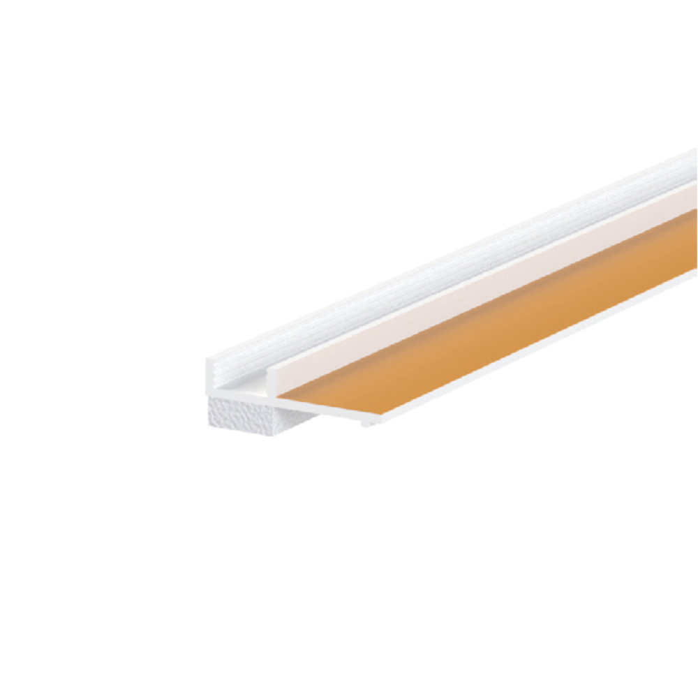 BAUFAS Anputzleiste PVC 6-9 mm