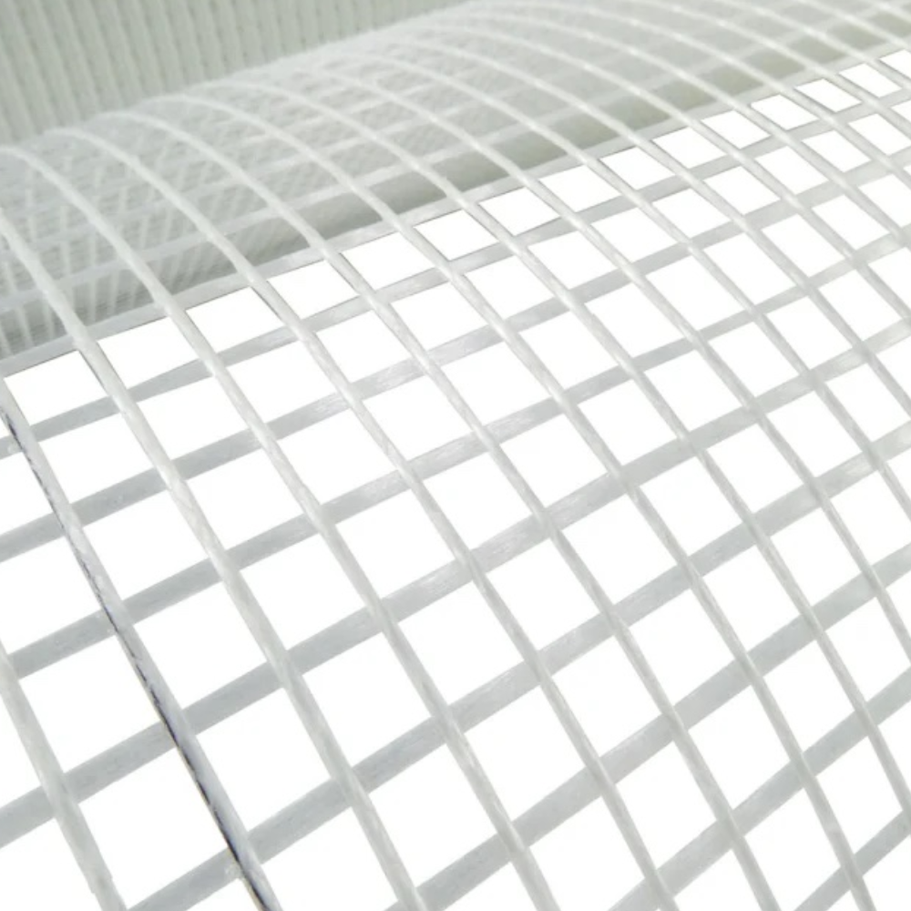 Treillis d'armature 145 g/m² – 4x4 mm, 1 mx 50 m, enduits intérieurs et extérieurs