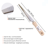 Gipserstichsäge mit Holzgriff 150 mm Gipssäge