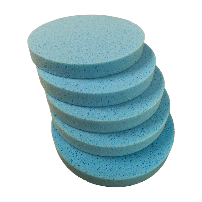 Schwammscheibe mit Klett 400 x 50 mm Blau (Eibenstock etc.)