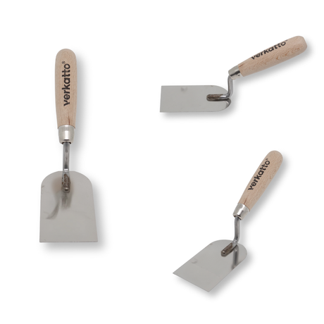 Stuckateurspachtel 60 mm mit Holzgriff, VR-5598
