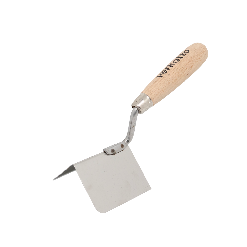 Außenkelle mit einem Holzgriff 80x60x60mm, VR-5603