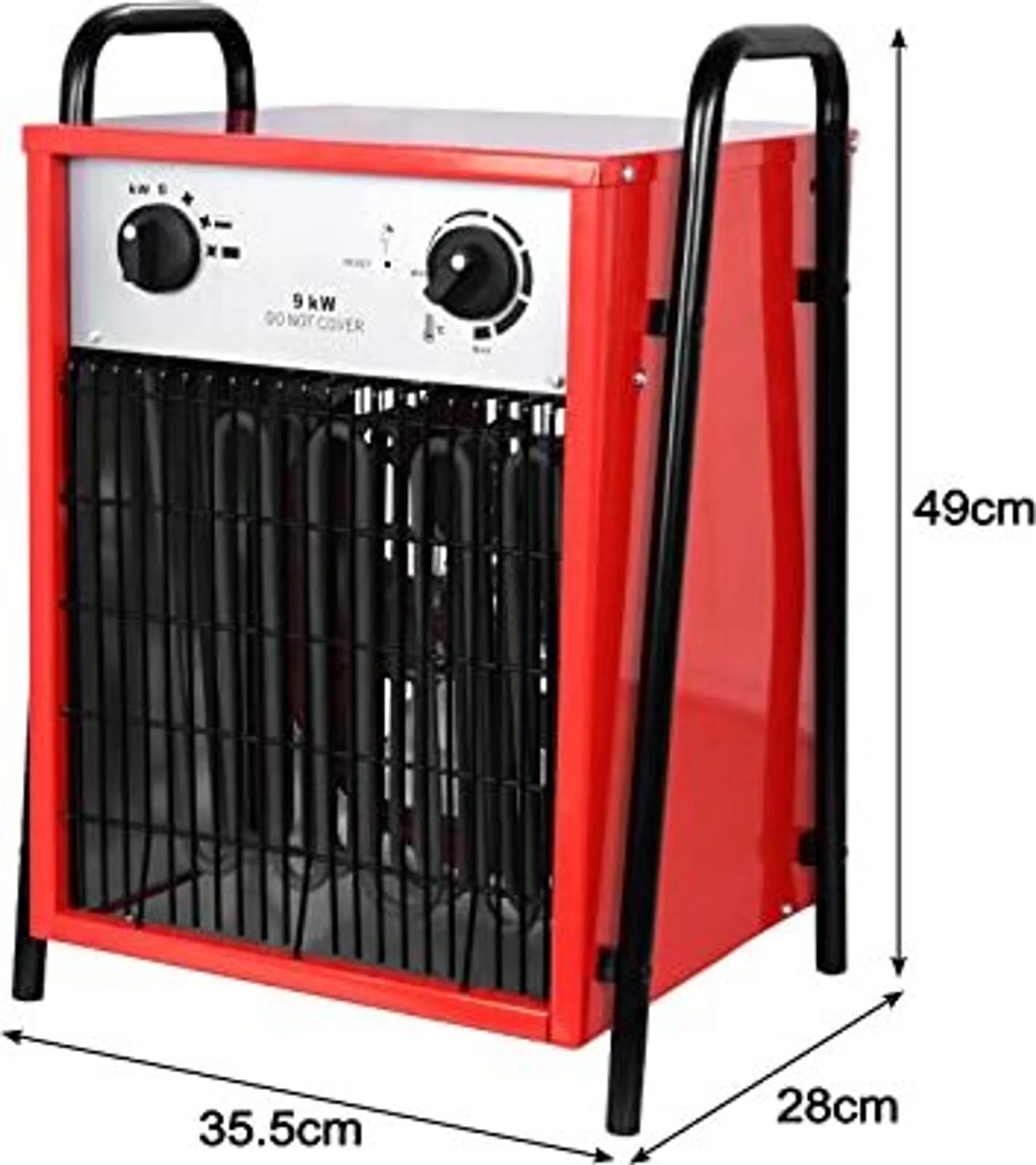Elektroheizung 400V Profi-elektrisch Heizgebläse,