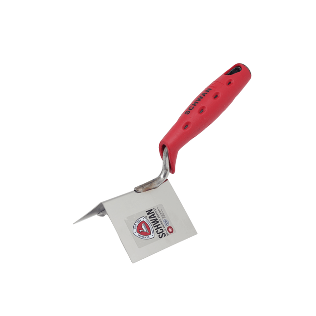 Eckenkelle, außen | 90°, 80x60 mm, rostfrei Außeneckenkelle, Kantenkelle, Eckspachtel 90° Winkel, Eckenkelle