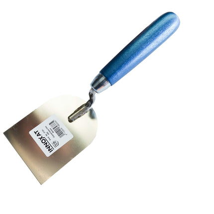 Gipserspachtel rostfrei mit G-Hals, Holzgrif