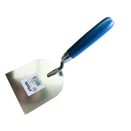 Gipserspachtel rostfrei mit G-Hals, Holzgrif