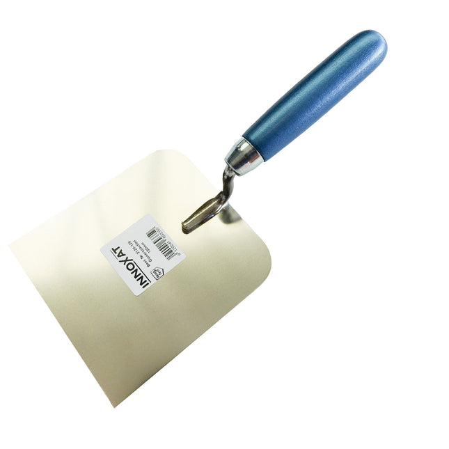 Gipserspachtel rostfrei mit G-Hals, Holzgrif