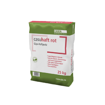 casuhaft rot | Gips Leicht Haftputz 25 kg