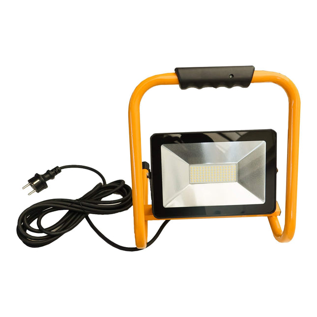 LED Baustrahler SLIM  
230 V Stahlrohrgestell