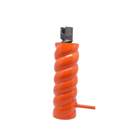 Mantel - Schnecke D6-3 Spiral gedreht montiert