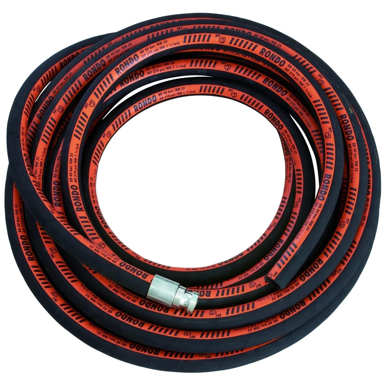 PFT RONDO DN35 Hydraulikeinbindung V-Teil | M-Teil