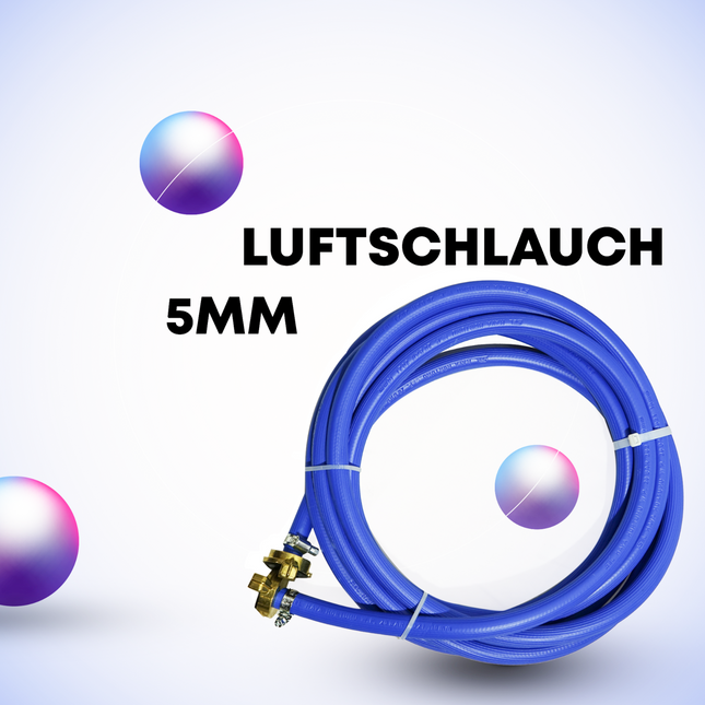 Luftschlauch NW 10mm mit Schnellkupplung 3/8“ 10mm