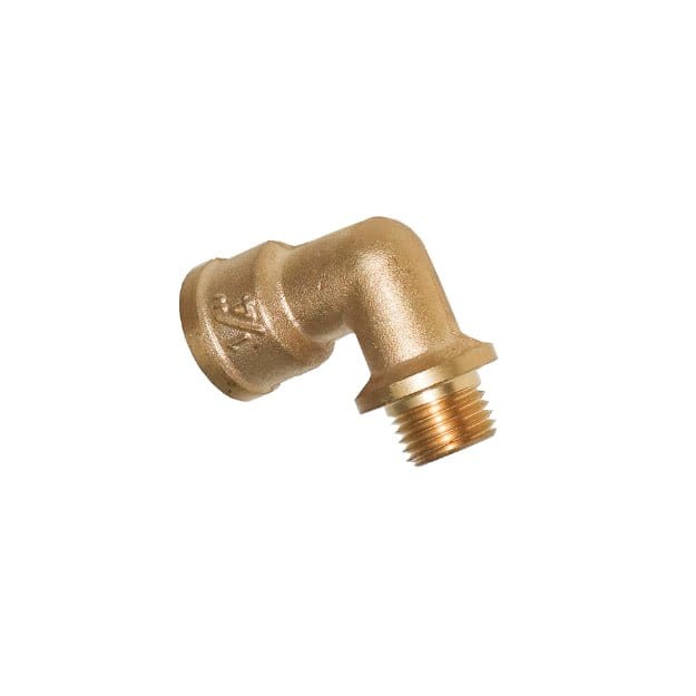Winkelstück 90° Messing, Anschluss ¼″ 1343